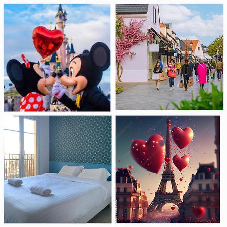 Disney, Comfortable 2 Bedrooms Family Apartment, 7 Pers, Wifi, Netflix Chessy  Exteriör bild